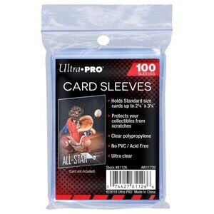 Ultra PRO - Penny Sleeves Clear Soft Card Sleeves 100ct. 2.5" x 3.5"